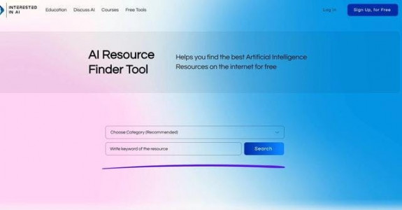 AI Resource Finder Tool