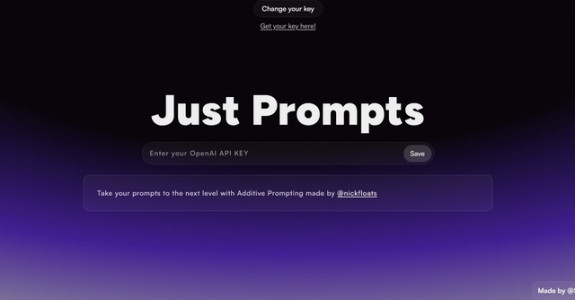 Just Prompts