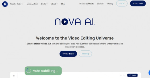 Nova A.I.  Meme Video Maker