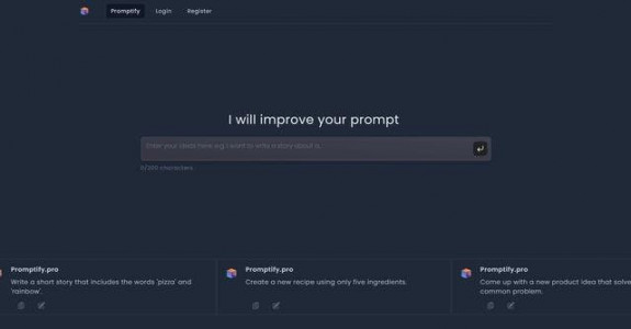 Promptify Editor