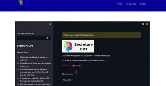 Secretary GPT